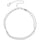 Infinity Layered Anklet - Silver