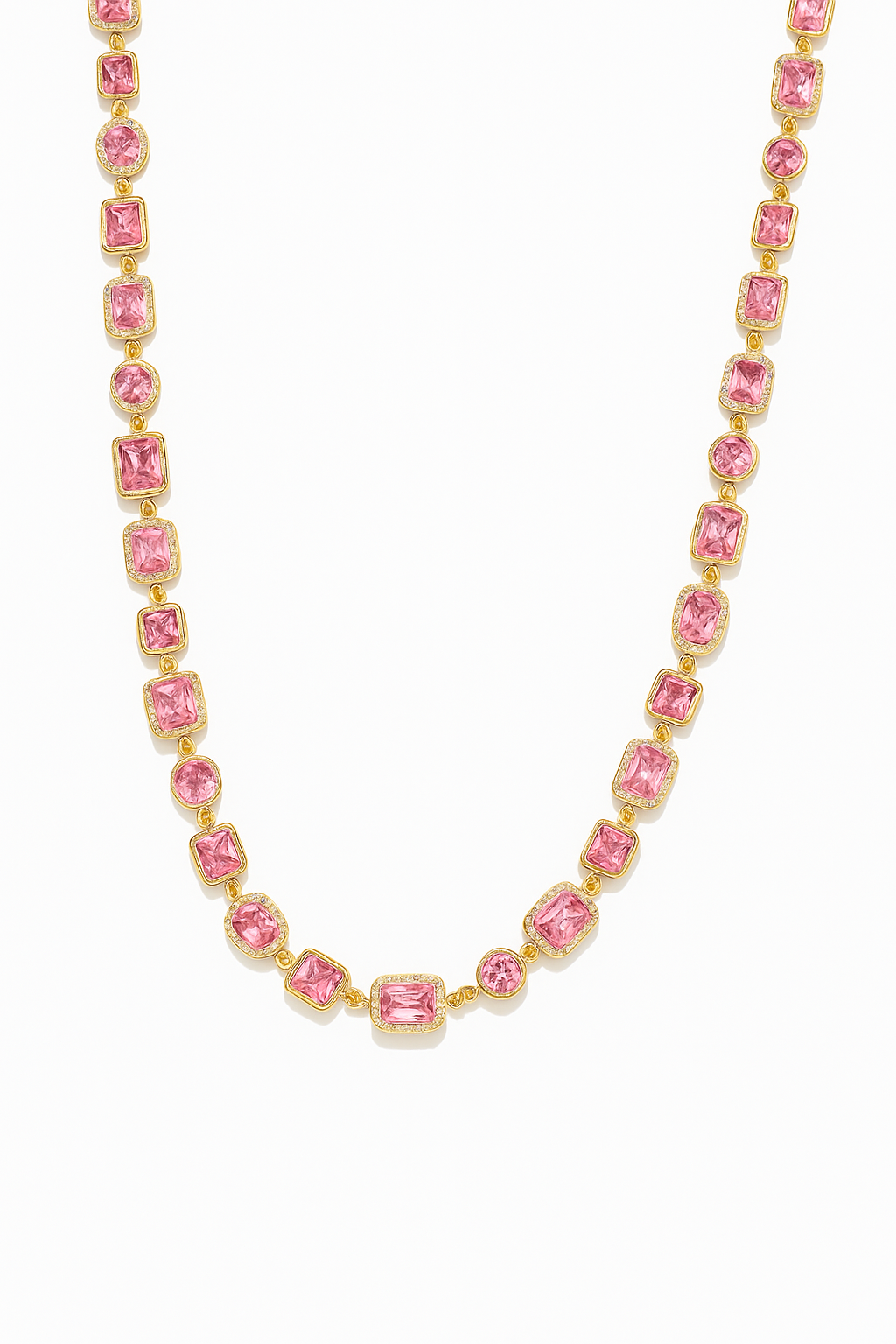 Rosé Mirage Necklace - Gold