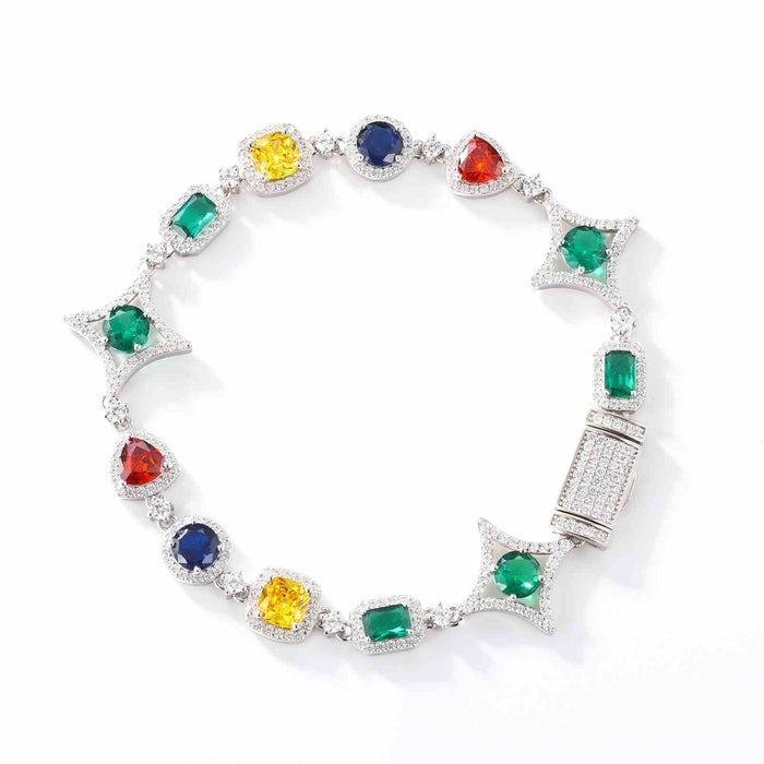 Infinity Star Gemstone Bracelet