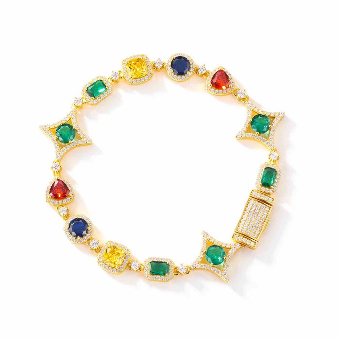 Infinity Star Gemstone Bracelet